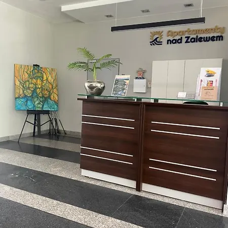 Navy Blue Z Tarasem Apartment
