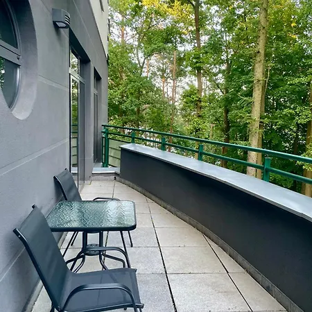 Navy Blue Z Tarasem Apartment *