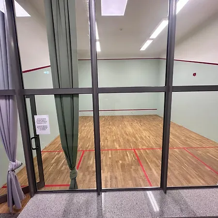 Navy Blue Z Tarasem Apartment