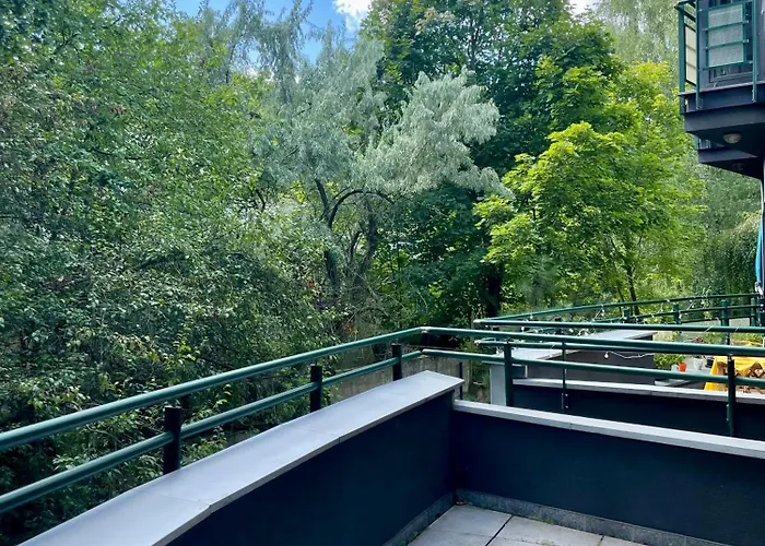 Apartament Navy Blue Z Tarasem