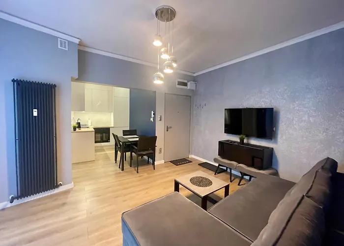 Navy Blue Z Tarasem Apartament *