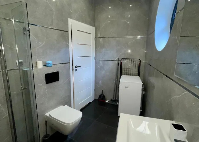 Navy Blue Z Tarasem Apartament