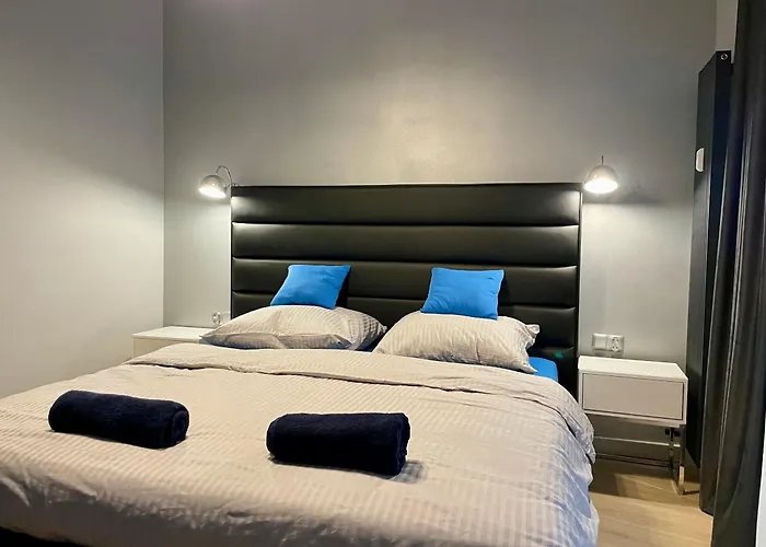 Apartament Navy Blue Z Tarasem